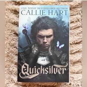 Barnes & Noble Quicksilver Book with Black and Silver Cover